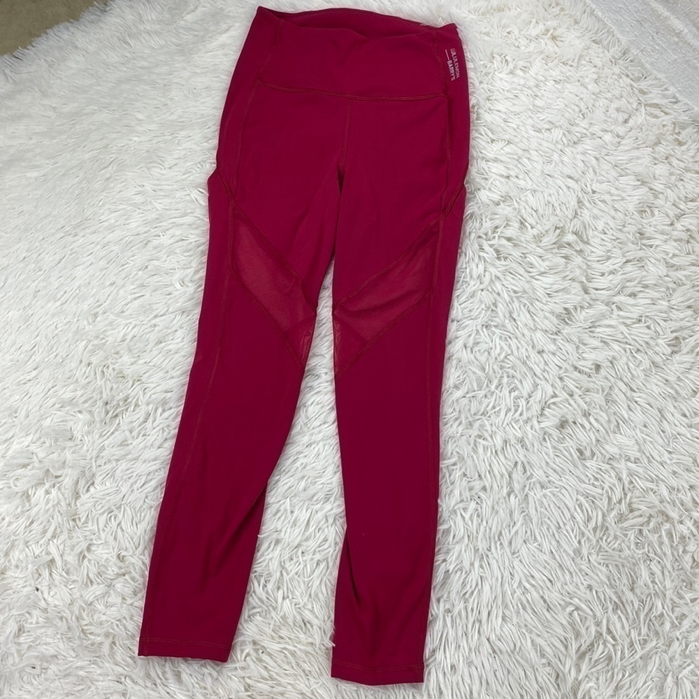 Lululemon Stronger as One Tight 25" *lululemon X Barrys Ruby Red